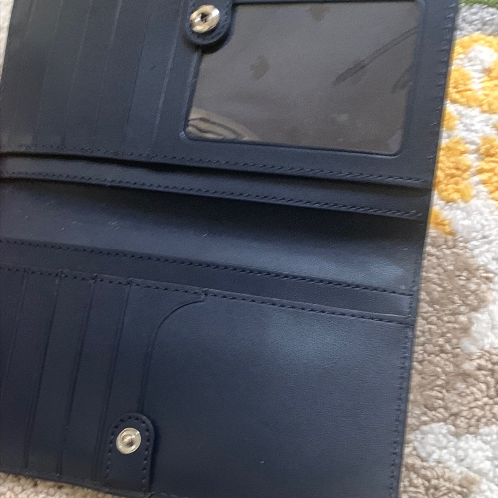 Kate Spade White and Yellow Floral Wallet - Picture 2 of 4
